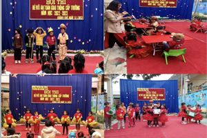 Một số hoạt động trong tháng 01-2023 của trường Mầm non Khánh Khê năm học 2022-2023