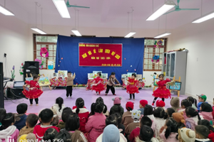 TRƯỜNG MẦM NON KHÁNH KHÊ TỔ CHỨC NGÀY HỘI BÉ LÀM QUEN VỚI SÁCH