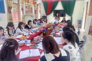 TRƯỜNG MẦM NON KHÁNH KHÊ ĐÓN ĐOÀN ĐÁNH GIÁ NGOÀI KHẢO SÁT SƠ BỘ KIỂM ĐỊNH CHẤT LƯỢNG GIÁO DỤC VÀ  CÔNG NHẬN TRƯỜNG ĐẠT CHUẨN QUỐC GIA